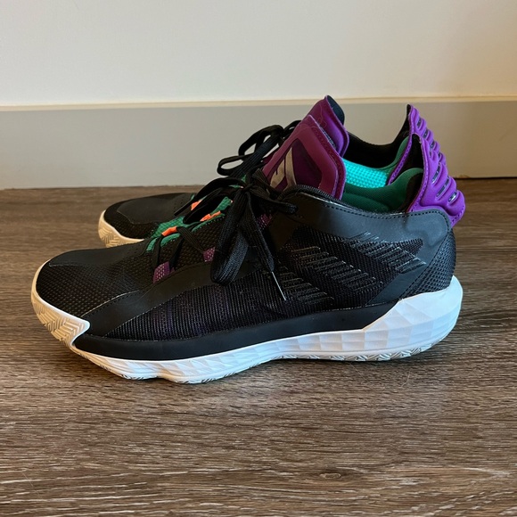 Adidas Dame 6 ‘Purple Tongue’ Size 10 - Picture 3 of 8